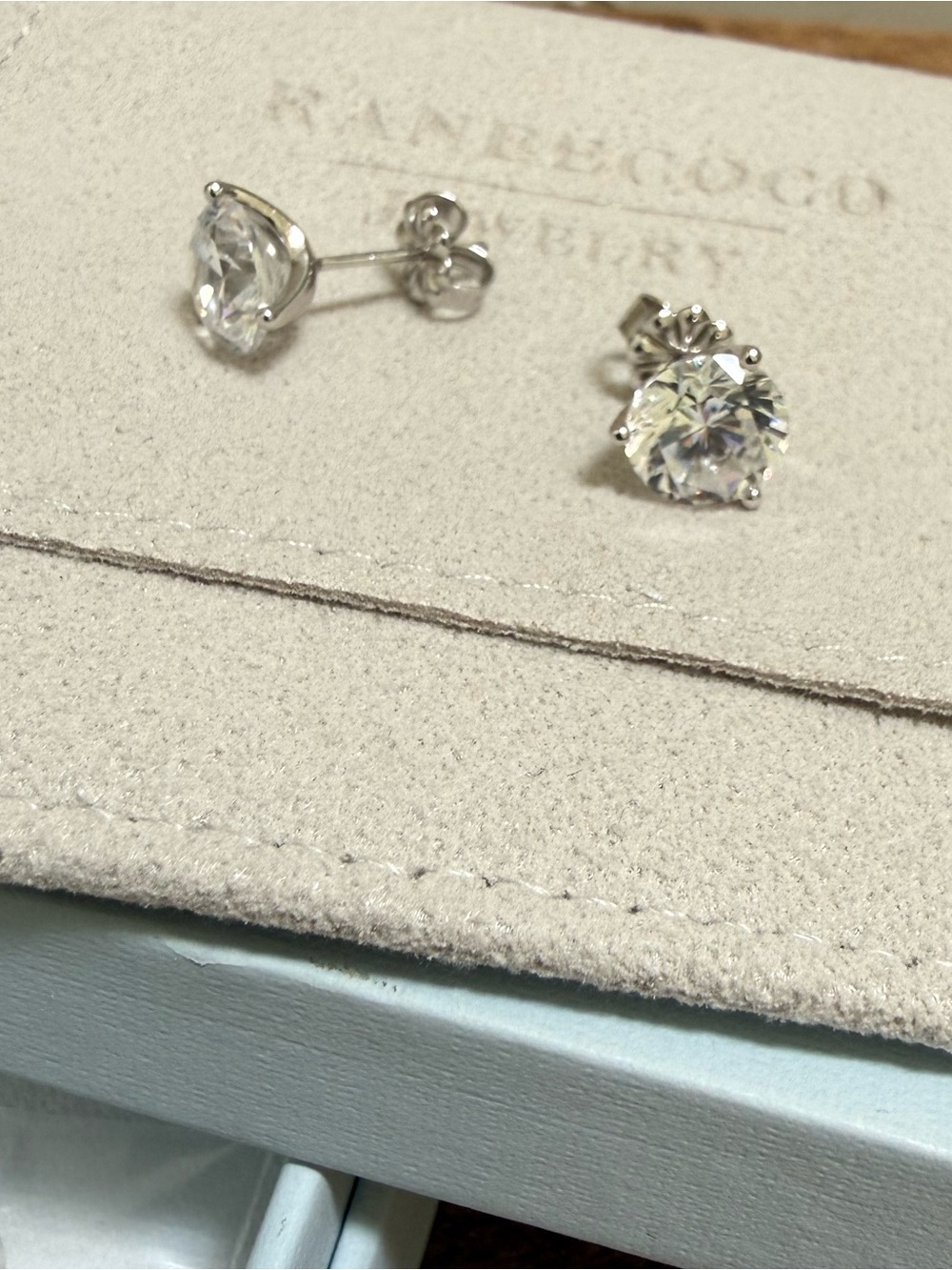 NEW Beautiful 3 Carat CZ Earrings